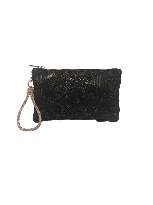 Clutch floral paz trasera