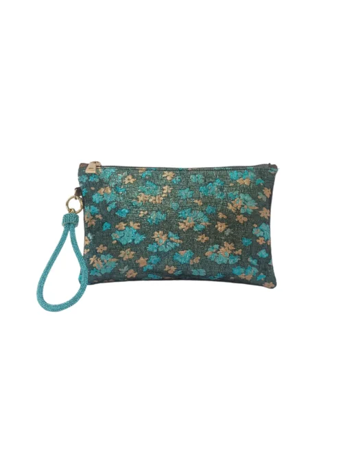 Clutch fiesta turquesa Piedad