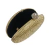 Clutch Brillantes Dorado