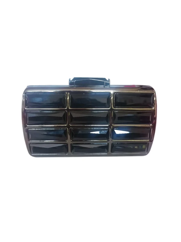 Clutch negro con cristales