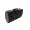 Clutch negro con cristales lateral