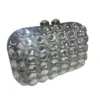Clutch plata con cristales