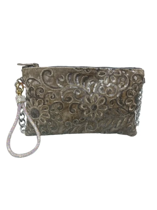 Clutch floral marca sofia zhar Angele