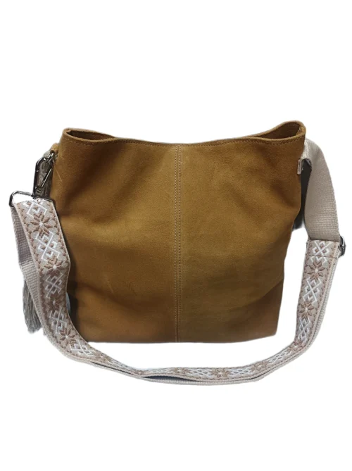 Bolso Bolonia Camel de Sofia Zhar