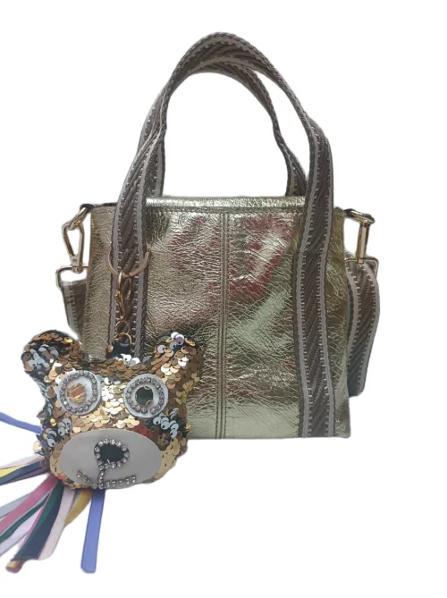 Bolso Milano Metalizado Oro de Sofia Zhar