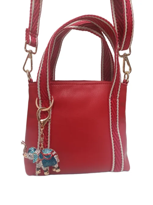 Bolso Milano Sauvage Rojo de Sofia Zhar