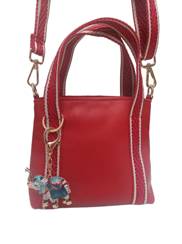 Bolso Milano Sauvage Rojo de Sofia Zhar