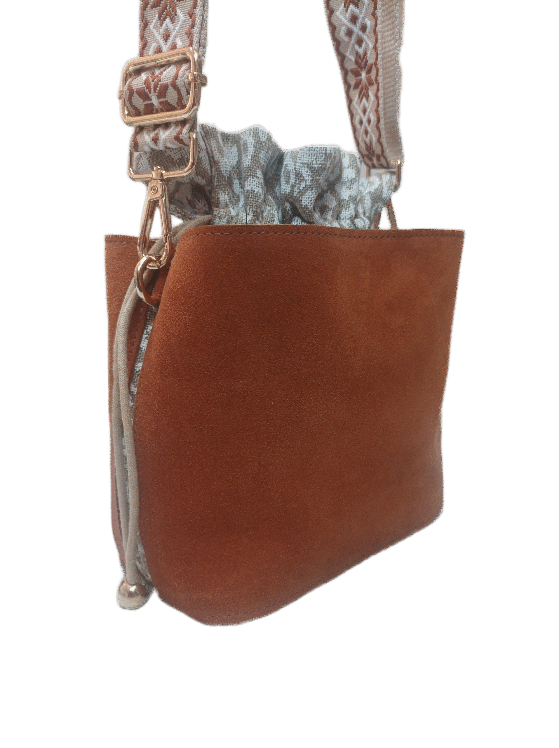 Bolso nápoles en forma de cubo de la marca Sofia Zhar